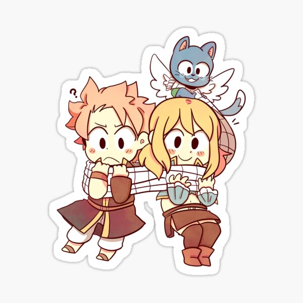 Chibi NaLu Sticker