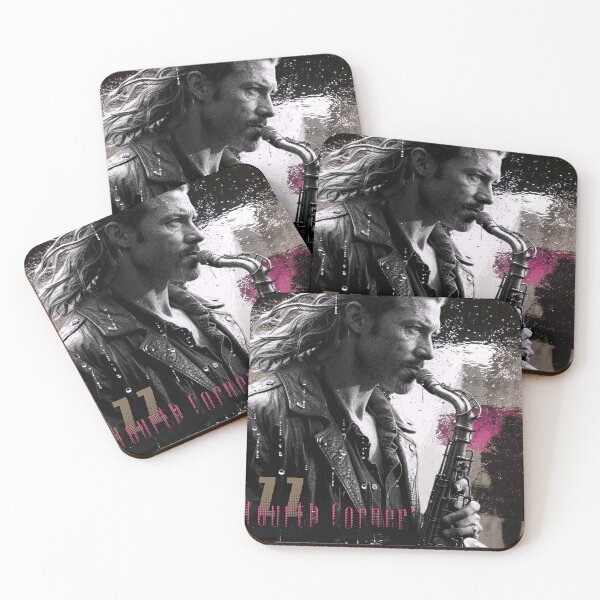 Item preview, Jazz The Fourth Corner Rainy Noir City Poster designed and sold by AXENT Designs.