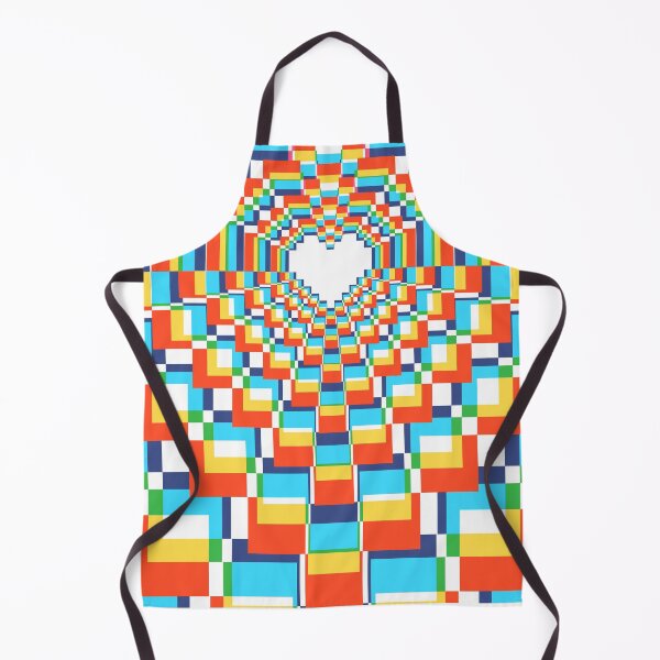 Item preview, Pixel Heart Kaleidoscope - soft CMYK 2 designed and sold by animinimal.