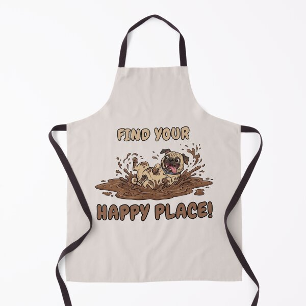 Item preview, Pug Dog Bliss - Find Your Happy Place designed and sold by Marlette LLC.