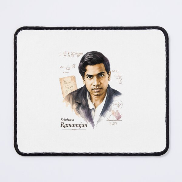 Item preview, Srinivasa Ramanujan designed and sold by Sarcastic designs.