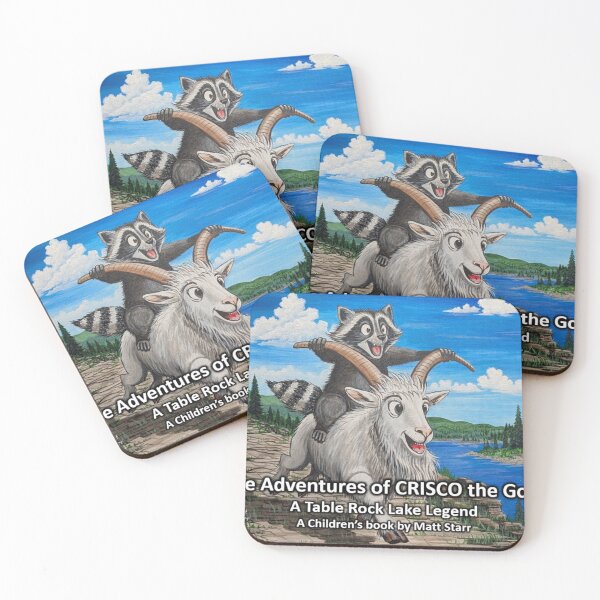 Item preview, The Adventures of CRISCO the Goat- book cover  designed and sold by Matt Starr Fine Art .