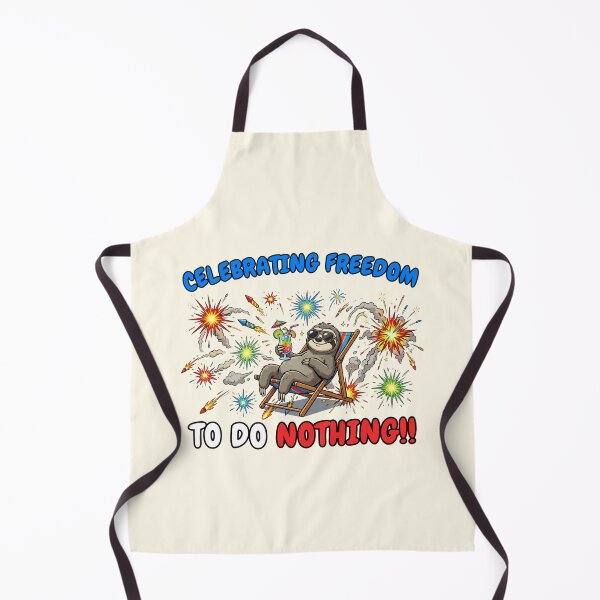 Item preview, Independence Day Chill Sloth - Freedom To Do Nothing designed and sold by Marlette LLC.