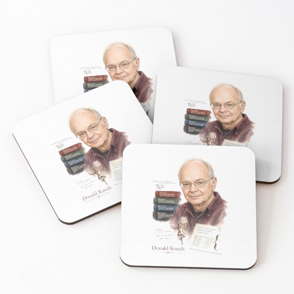 Item preview, Donald Knuth designed and sold by Sarcastic designs.