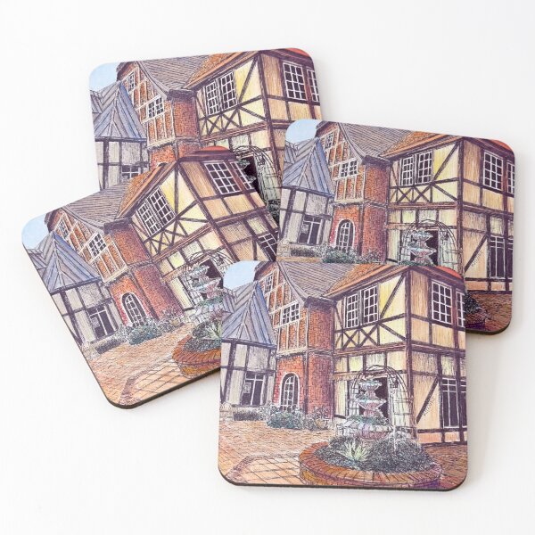 Item preview, Solvang, California - color designed and sold by MooreArtStudio.