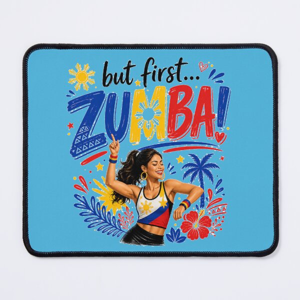 Item preview, But First Zumba - Filipino Dance Fitness Shirt designed and sold by FlipFlopTeesCo.