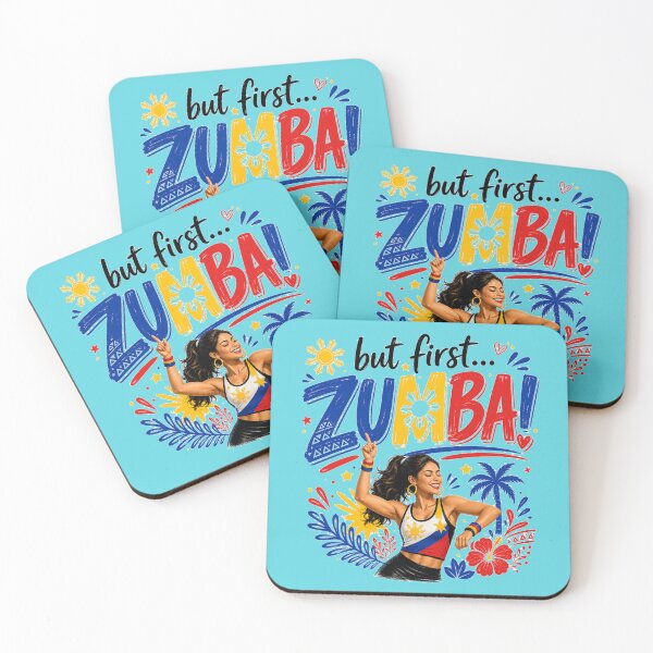Item preview, But First Zumba - Filipino Dance Fitness Shirt  designed and sold by FlipFlopTeesCo.