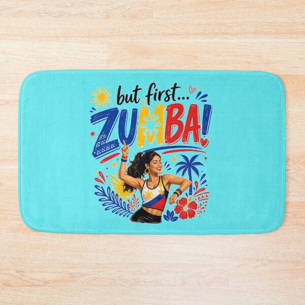 Item preview, But First Zumba - Filipino Dance Fitness Shirt  designed and sold by FlipFlopTeesCo.