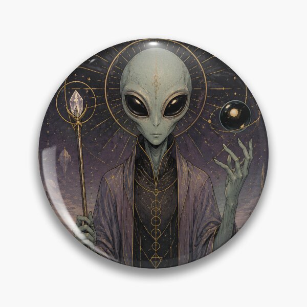 Item preview, Alien Tarot 'The Seeker' designed and sold by Moviebuff91.