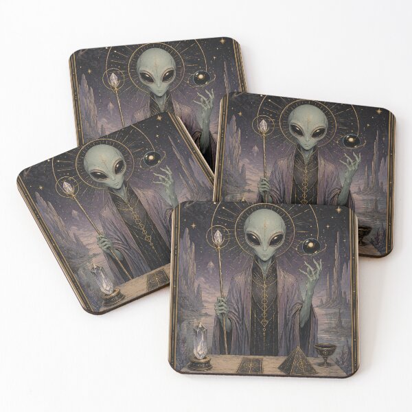 Item preview, Alien Tarot 'The Seeker' designed and sold by Moviebuff91.