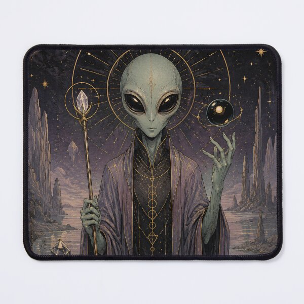 Item preview, Alien Tarot 'The Seeker' designed and sold by Moviebuff91.
