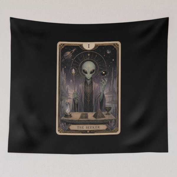 Item preview, Alien Tarot 'The Seeker' designed and sold by Moviebuff91.
