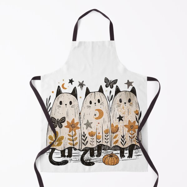 Item preview, Spooky kitties designed and sold by TimesTwoAngela.