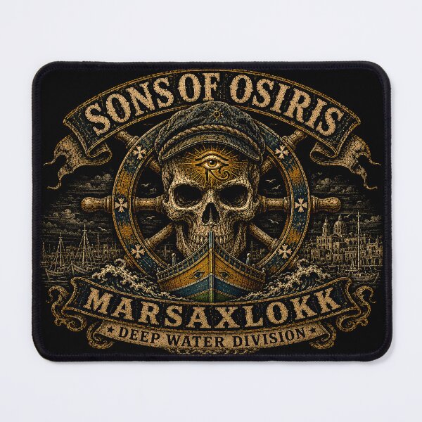 Item preview, Sons of Osiris Marsaxlokk Deep Water Division Skeleton Captain Vintage art designed and sold by RoyalOrderGallery.