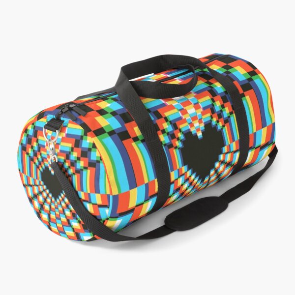 Item preview, Darkest Pixel Heart Kaleidoscope - soft CMYK 2 designed and sold by animinimal.