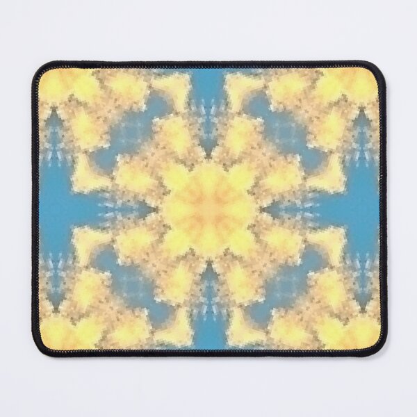Item preview, Golden Blue Sky Kaleidoscope designed and sold by KaleidoscopeMeg.