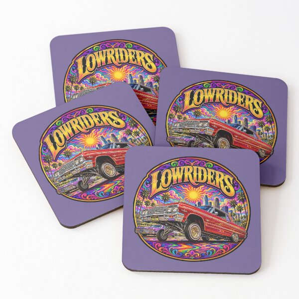 Artikelvorschau, Psychedelic Lowriders Sunset Cruiser entworfen und verkauft von Myra365Art.