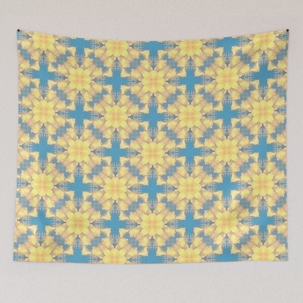 Item preview, Golden Blue Sky Kaleidoscope  designed and sold by KaleidoscopeMeg.