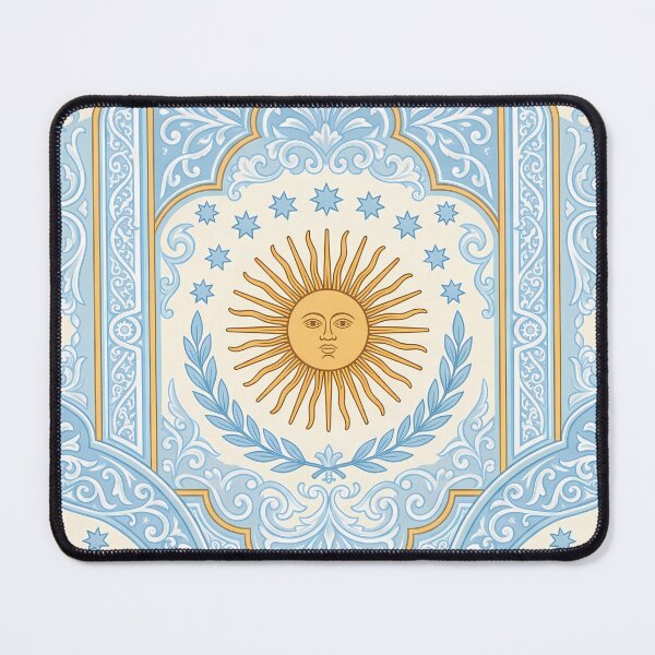 Item preview, Sun May Argentine Vintage Ornamental Pattern Art designed and sold by ART ATTACK ZONE.