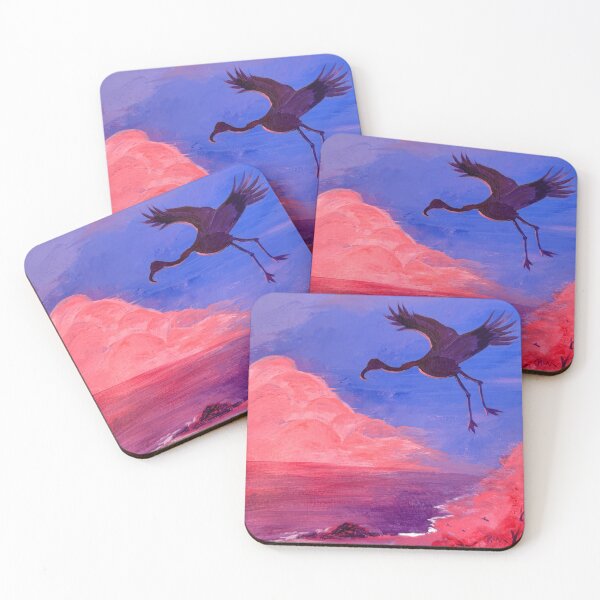 Item preview, Flamingo Sunrise over Calm Waters designed and sold by ArtwithaFriend.