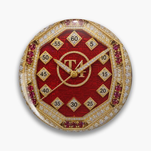 Item preview, Ruby and Diamond on Gold Luxury Watch designed and sold by Trans4med.