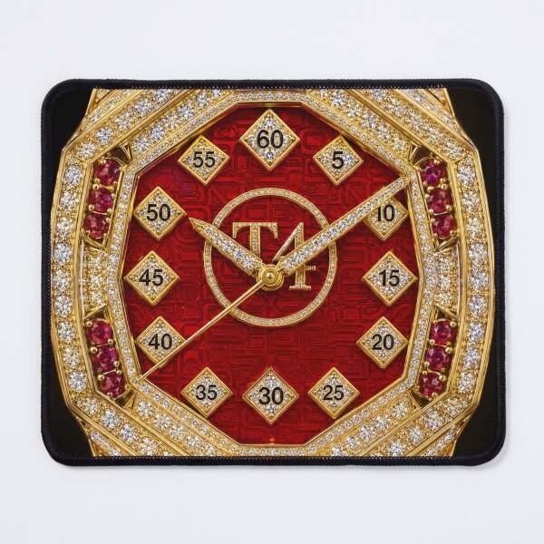 Item preview, Ruby and Diamond on Gold Luxury Watch designed and sold by Trans4med.