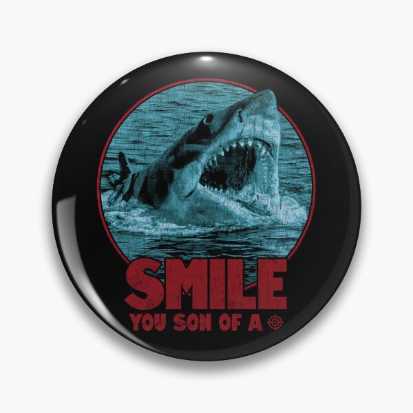 Item preview, Jaws Smile Distressed designed and sold by Power Up Prints.