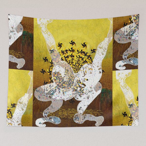 Item preview, Emanation of Pinwheels – Powerful Golden Fine Art designed and sold by MAMA.art.Rio <Marsailhe_Milward>.