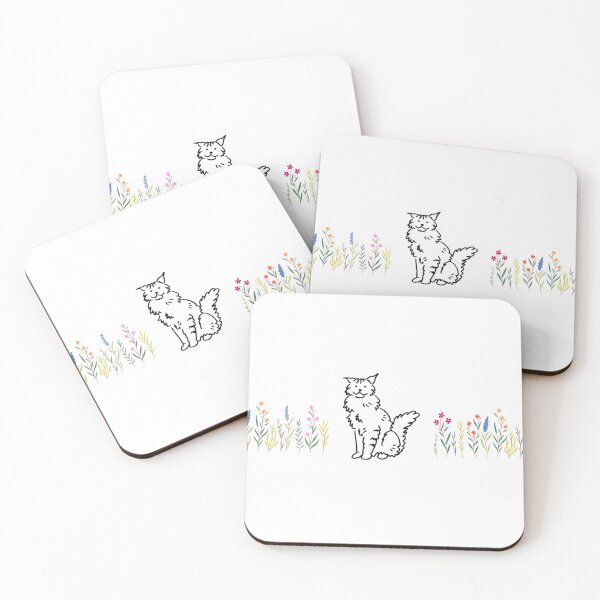 Item preview, Big Joe in the flowers designed and sold by Catzen Coffee.