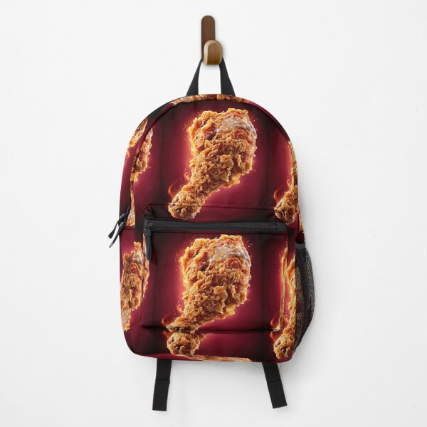 Item preview, Golden Crispy Fried Chicken Drumstick | Crunchy Food Art | Crispy Comfort Food Illustration designed and sold by Grafititee.