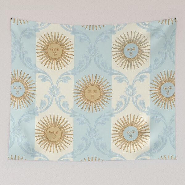 Item preview, Tango Sun May Argentine Vintage Ornamental Pattern Art designed and sold by ART ATTACK ZONE.