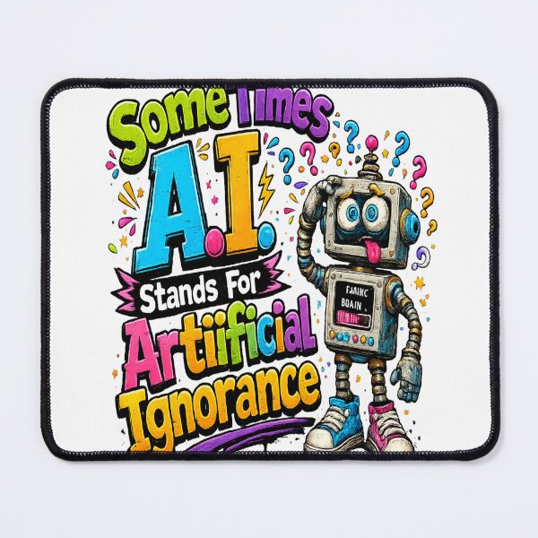 Item preview, Sometimes AI Stands For Artificial Ignorance designed and sold by DazzleKitty.