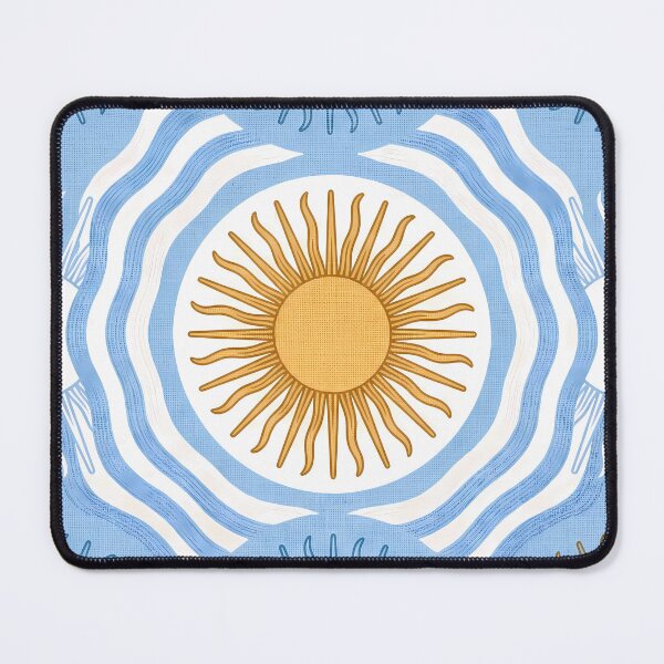 Item preview, Gaucho Sun May Argentine Vintage Ornamental Pattern Art designed and sold by ART ATTACK ZONE.