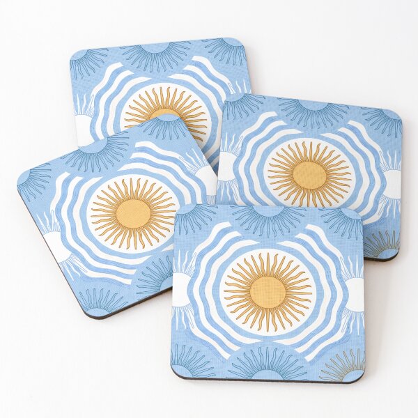Item preview, Gaucho Sun May Argentine Vintage Ornamental Pattern Art designed and sold by ART ATTACK ZONE.