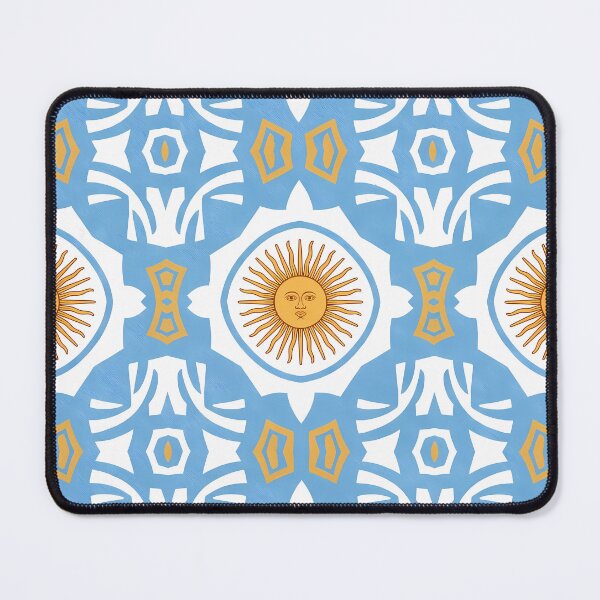 Item preview, Asado Sun May Argentine Vintage Ornamental Pattern Art designed and sold by ART ATTACK ZONE.
