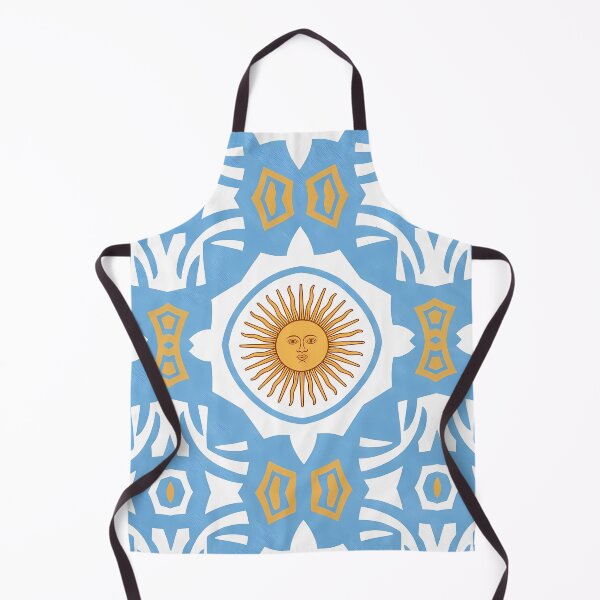 Item preview, Asado Sun May Argentine Vintage Ornamental Pattern Art designed and sold by ART ATTACK ZONE.