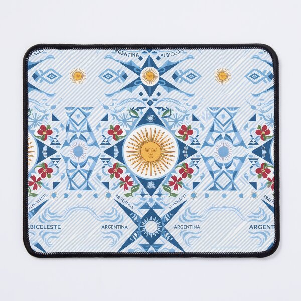 Item preview, Mate Sun May Argentine Vintage Ornamental Pattern Art designed and sold by ART ATTACK ZONE.