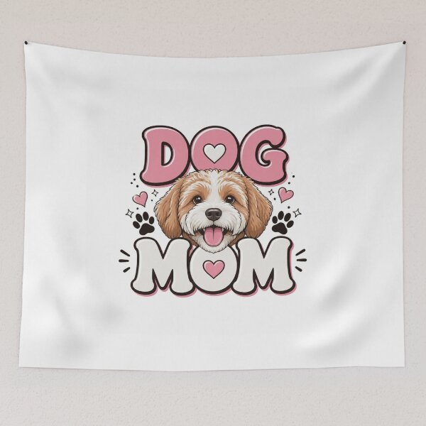 Item preview, Cute Dog Mom Cartoon Graphics Pawfect Day Pet Sticker designed and sold by DesignEpic22.