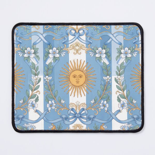 Item preview, Messi Sun May Argentine Vintage Ornamental Pattern Art designed and sold by ART ATTACK ZONE.