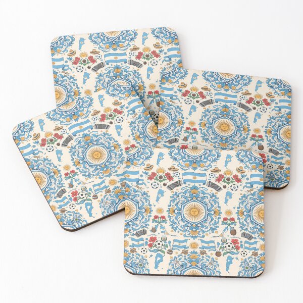 Item preview, Patagonia Sun May Argentine Vintage Ornamental Pattern Art designed and sold by ART ATTACK ZONE.