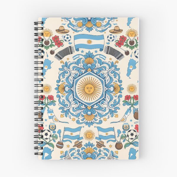 Item preview, Patagonia Sun May Argentine Vintage Ornamental Pattern Art designed and sold by ART ATTACK ZONE.