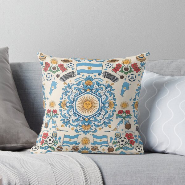 Item preview, Patagonia Sun May Argentine Vintage Ornamental Pattern Art designed and sold by ART ATTACK ZONE.