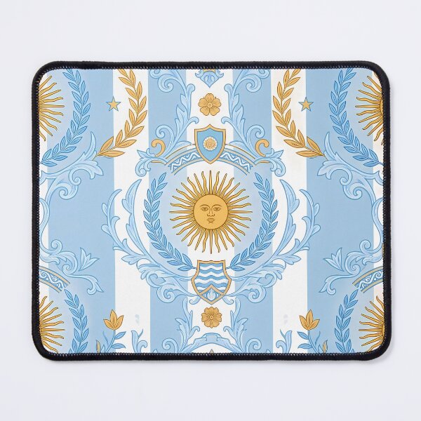 Item preview, Pampas Sun May Argentine Vintage Ornamental Pattern Art designed and sold by ART ATTACK ZONE.