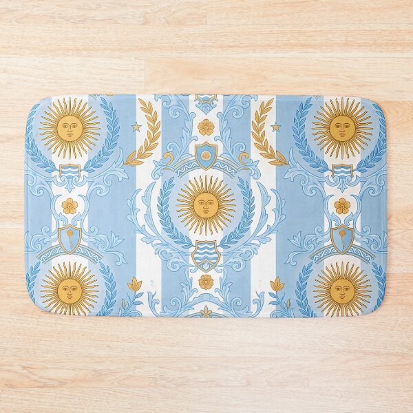 Item preview, Pampas Sun May Argentine Vintage Ornamental Pattern Art designed and sold by ART ATTACK ZONE.