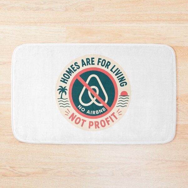 Item preview, Homes are for living, not profit - Support Local Communities  designed and sold by SassyArtistry.