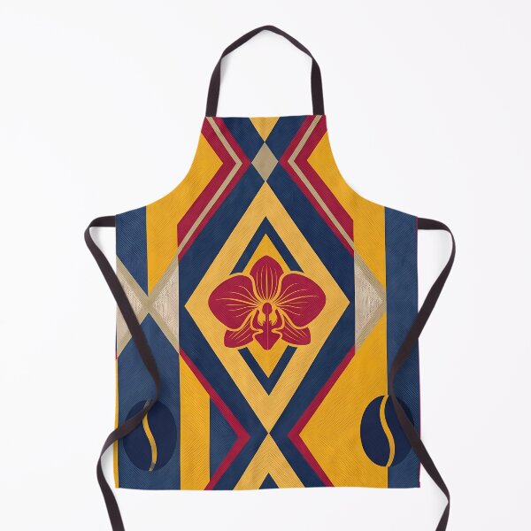 Item preview, Vibrant Colombian Folk Art Tropical Floral Pattern designed and sold by ART ATTACK ZONE.