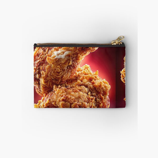 Item preview, Golden Crispy Fried Chicken Drumstick | Crunchy Food Art | Crispy Comfort Food Illustration designed and sold by Grafititee.
