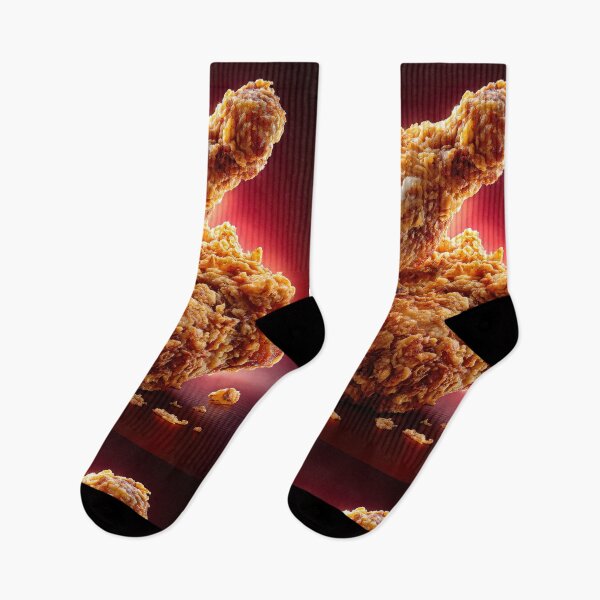 Item preview, Golden Crispy Fried Chicken Drumstick | Crunchy Food Art | Crispy Comfort Food Illustration designed and sold by Grafititee.