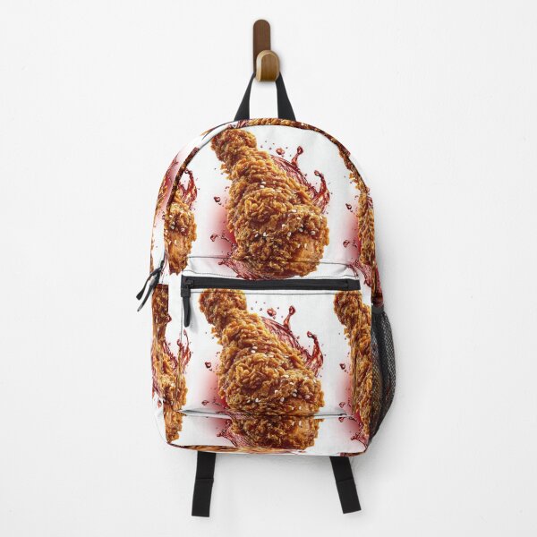 Item preview, Golden Crispy Fried Chicken Drumstick | Crunchy Food Art | Crispy Comfort Food Illustration designed and sold by Grafititee.