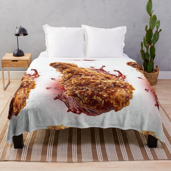 Item preview, Golden Crispy Fried Chicken Drumstick | Crunchy Food Art | Crispy Comfort Food Illustration designed and sold by Grafititee.